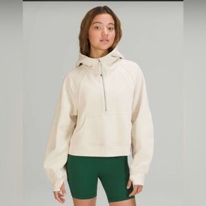 Lululemon Scuba Oversized Half-Zip Hoodie
White Opal